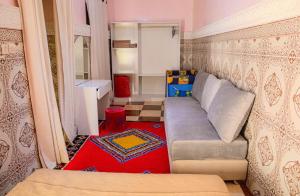 Posezení v ubytování Riad MSholidays jacuzzi privatisé Marrakech
