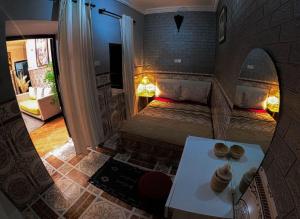 Posezení v ubytování Riad MSholidays jacuzzi privatisé Marrakech