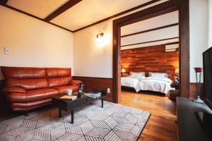 Kawa Mountains Hakubaにあるベッド