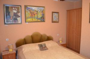 Postel nebo postele na pokoji v ubytování Villa Arefyevykh