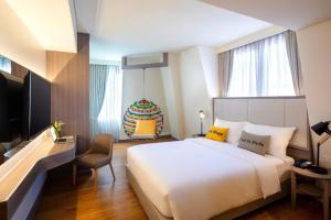 TV a/nebo společenská místnost v ubytování ibis Styles Siem Reap