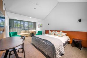 Yallungah Boutique Hotelにあるベッド