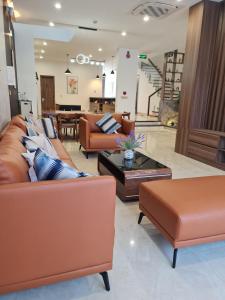 Posezení v ubytování Hai Hội Villa Hoi An