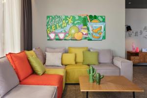 Posezení v ubytování Moxy Athens City