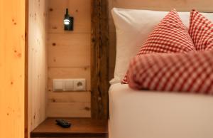 Postel nebo postele na pokoji v ubytování Hotel Appartement Haus Gitschberg