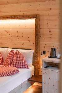 Postel nebo postele na pokoji v ubytování Hotel Appartement Haus Gitschberg