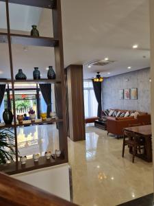 Posezení v ubytování Hai Hội Villa Hoi An
