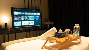 TV a/nebo společenská místnost v ubytování Axon Residence KLCC - LM HOME