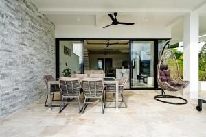 Χώρος καθιστικού στο Fisherman Seaview Villas