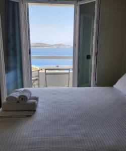 A bed or beds in a room at Villa Panorama