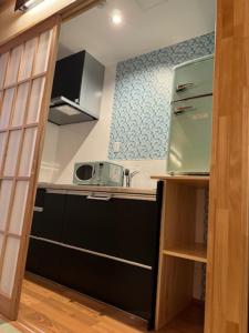 Dapur atau dapur kecil di The Address Akakura