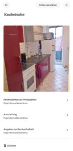 Kuchyň nebo kuchyňský kout v ubytování Cozy & queit Stay with Marcbride