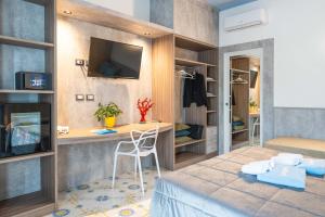 Et tv og/eller underholdning på Coral Beach Paestum