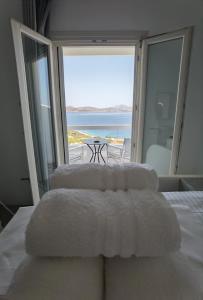 A bed or beds in a room at Villa Panorama