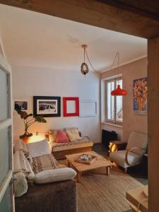 Posezení v ubytování La Casa di Bianca