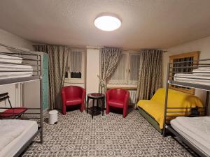 Krevet ili kreveti u jedinici u okviru objekta Friendly Hostel Zürich