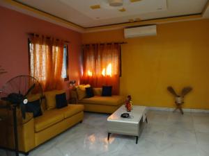 Χώρος καθιστικού στο BlueHouseCity