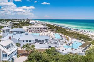 an aerial view of the resort and the beach at Southern Charm in Santa Rosa Beach