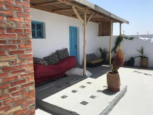 Posezení v ubytování Cap sim surf house