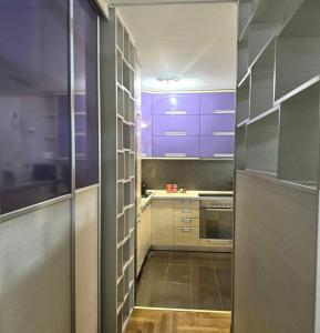 Kuchyň nebo kuchyňský kout v ubytování Apartment Block D