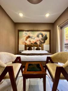 Posezení v ubytování Hotel Viva La Vida