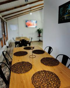 Zona de afaceri și/sau sala de conferințe de la Casa Montana