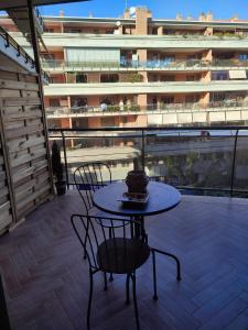 Balkón nebo terasa v ubytování Leonardo Rome Holidays