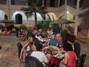 Restaurace v ubytování Kasbah Zitoune
