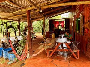 Restaurace v ubytování Ceiba Ganadito