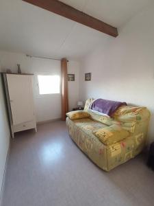 Postel nebo postele na pokoji v ubytování Villa 3 chambres vue mer Valcros