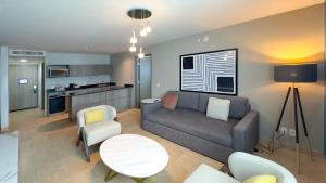 Kuchyň nebo kuchyňský kout v ubytování Holiday Inn Express Mérida by IHG