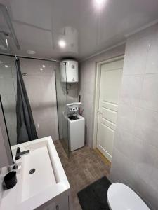 Koupelna v ubytování Aia apartment