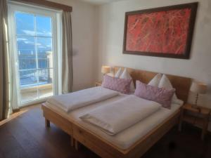 Ένα ή περισσότερα κρεβάτια σε δωμάτιο στο Appartment Schwarzenauer