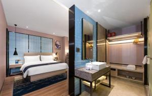 Fotografie z fotogalerie ubytování Echarm Hotel Wuhan Jiefang Park Zhaojiajiao Metro Station v destinaci Wu-chan