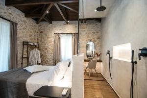 Ένα ή περισσότερα κρεβάτια σε δωμάτιο στο Ampia Dimora Villa +21 φωτογραφίες