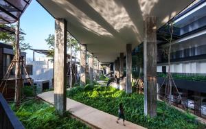 Zahrada ubytování Botanica Khaoyai Residence