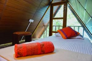 Letto o letti in una camera di Sigiri Sky Home & TreeHouse