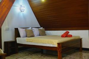 Letto o letti in una camera di Sigiri Sky Home & TreeHouse