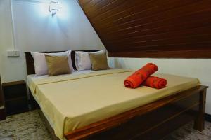 Letto o letti in una camera di Sigiri Sky Home & TreeHouse