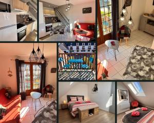 Posteľ alebo postele v izbe v ubytovaní APPT 4P - Manoirs 1 à la Mer Chez Claudette & Marc