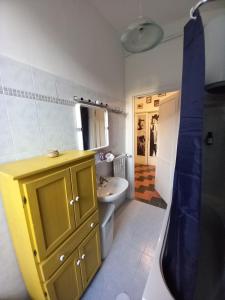 Koupelna v ubytování Camera vista San Pietro