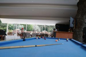 Biliár nebo kulečník v ubytování Tunacan Hotel
