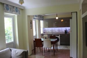 Kuchyň nebo kuchyňský kout v ubytování Tunacan Hotel