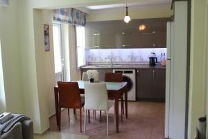 Kuchyň nebo kuchyňský kout v ubytování Tunacan Hotel