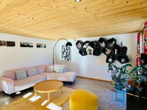 Posezení v ubytování Chalet EVEREST