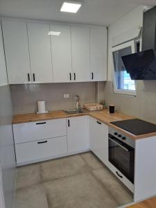 Kuchyň nebo kuchyňský kout v ubytování Apartman 1 + 3 fotografie