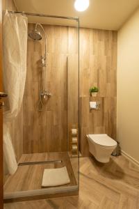 Koupelna v ubytování Taurakalnis apartment