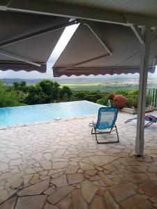 Bazén v ubytování Martinique vue d'exception et piscine nebo v jeho okolí