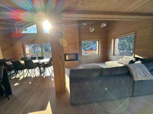 Χώρος καθιστικού στο Chalet 12p Peisey-Nancroix