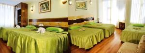 Postel nebo postele na pokoji v ubytování Hostal Ameron
